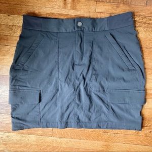Athleta Charcoal Sporty Skort